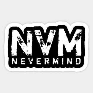 NVM Sticker